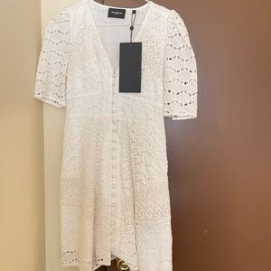 The Kooples white dress size 1